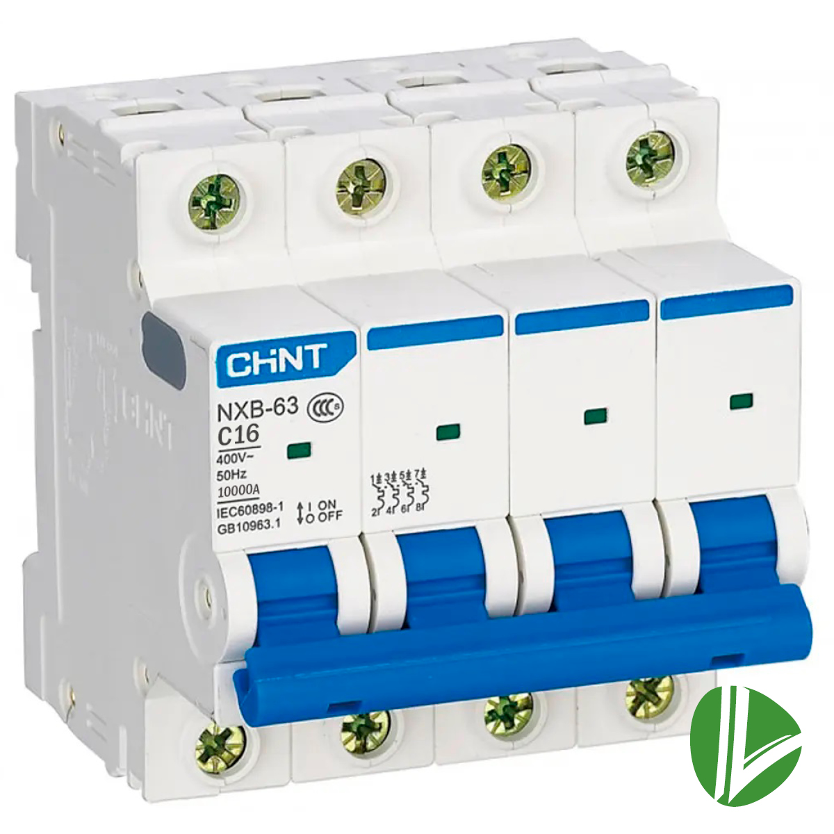 INTERRUPTOR AUTOMATICO 4X16A C 10K CHINT